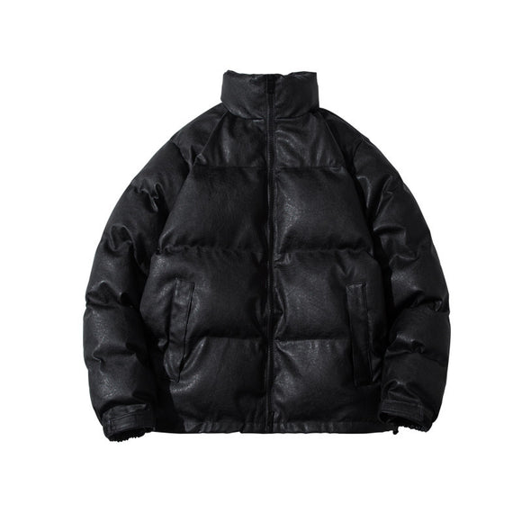 Chaqueta Acolchada de Corte Amplio para Hombre