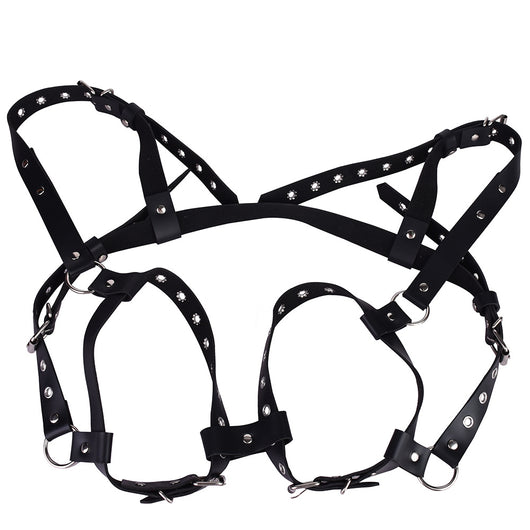 Cadena de Pecho Metálica con Almohadillas - Body Chain Elegante - Image 12