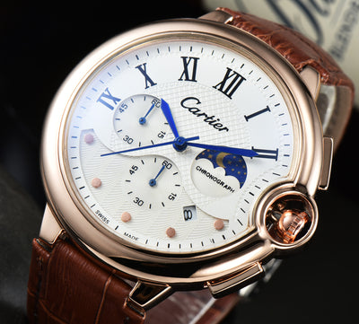 Reloj de Negocios para Hombre con Correa de Goma - Image 20