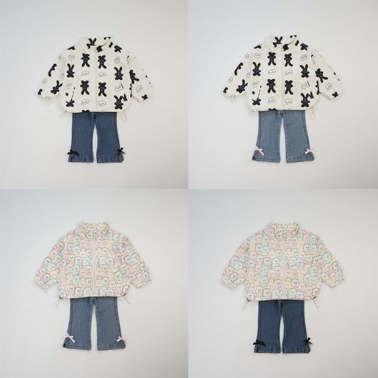 Pantalones Jeans Bota Campana Elásticos para Niña - Image 9