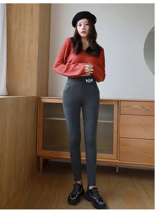 Leggings Térmicos de Cachemira y Lana de Cordero para Invierno - Image 8
