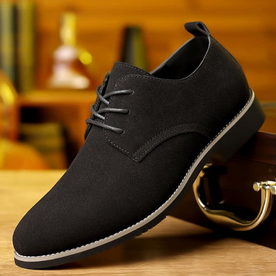 Zapatos Casuales de Cuero para Hombre Talla Grande - Gamuza Premium - Image 11
