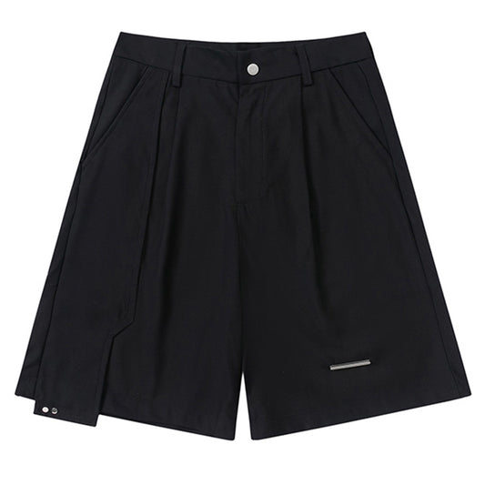 Pantalones Drapeados de Diseño Irregular