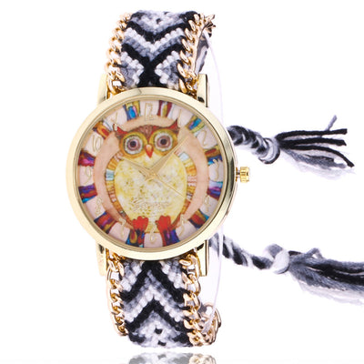 Reloj Pulsera Étnico Tejido para Mujer - Image 2