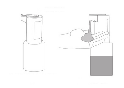 Dispensador automático de jabón en espuma con sensor infrarrojo personalizable - Image 14