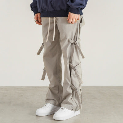 Pantalón de Trabajo con Ajuste de Correa - Cómodo y Versátil