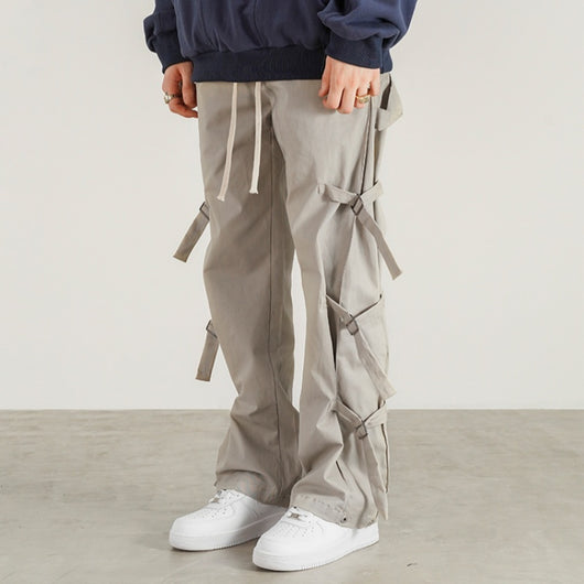 Pantalón de Trabajo con Ajuste de Correa - Cómodo y Versátil