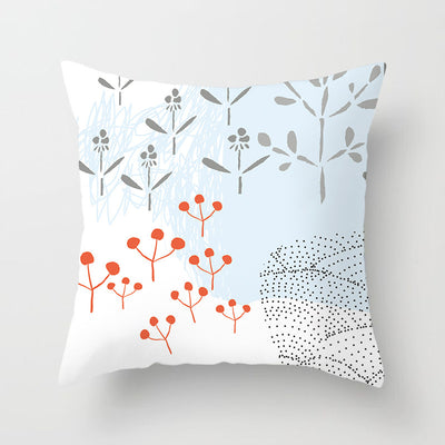 Funda de Almohada Geométrica Moderna en Poliéster Peachskin - Image 54