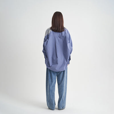Jeans Rectos Talle Alto Desgastados para Mujer - Image 4