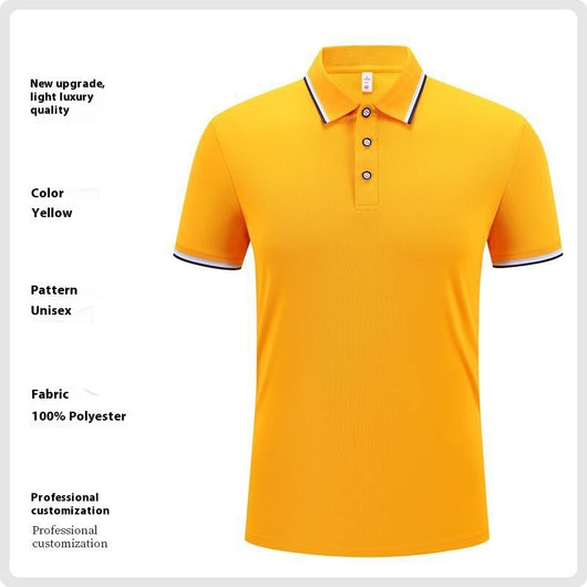 Polo Manga Corta Ice Silk con Solapa - Comodidad y Estilo - Image 10