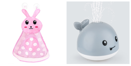 Juguete de Baño Ballena con Rociador Eléctrico por Inducción - Image 20