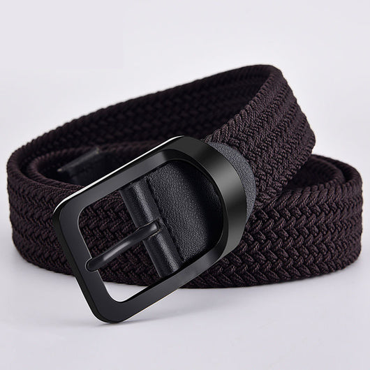 Cinturón de Lona Tejida Versátil para Hombre y Mujer - Image 3