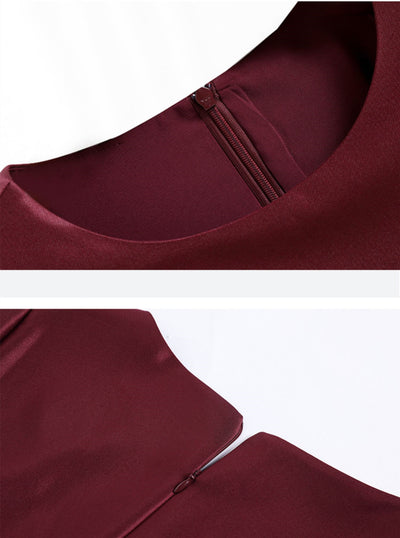 Vestido A-Línea Elegante de Temperamento para Mujer - Image 8