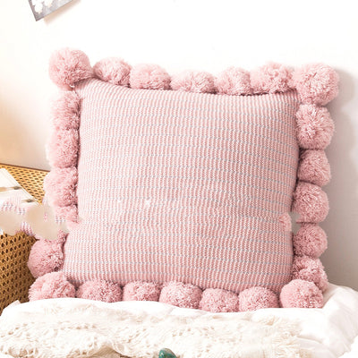 Almohada Decorativa de Punto para Sofá y Cama con Soporte Lumbar - Image 9