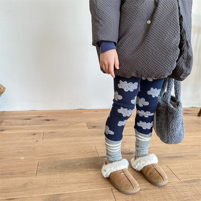Leggings Térmicos Gruesos para Niñas con Forro Polar - Image 69