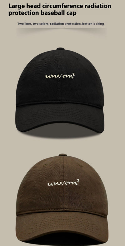 Gorra de Béisbol Protección Radiación Talla Grande con Fibra de Plata - Image 9