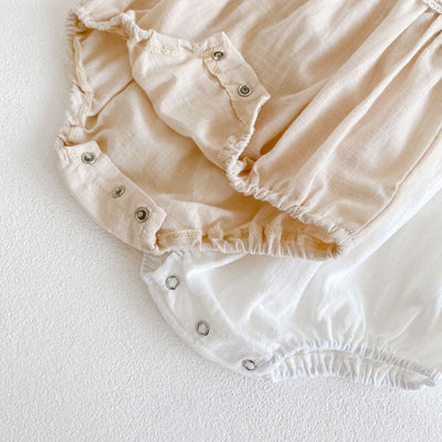 Jumpsuit Elegante con Mangas Volantes y Encaje - Image 10