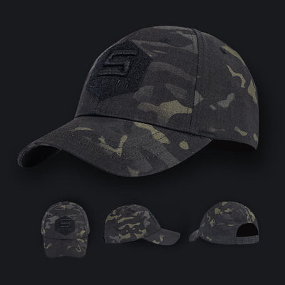 Gorra Táctica Camuflaje Oscuro Fuerzas Especiales - Image 4