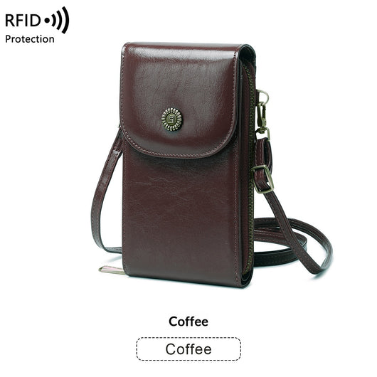Funda Retro de Cuero Encerado con Protección Antimagnética - Image 10
