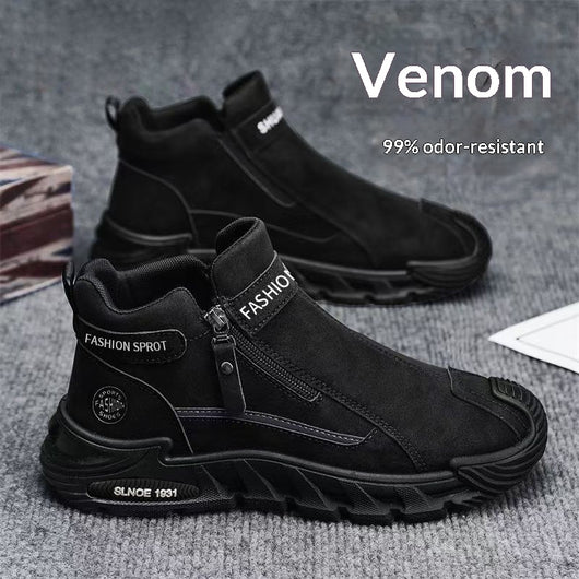 Zapatos de Trabajo Antideslizantes para Hombre con Cierre de Cremallera - Image 6