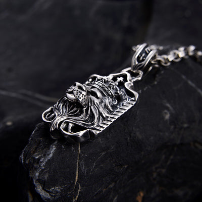 Collar Colgante León Tridimensional en Plata S925 - Image 9