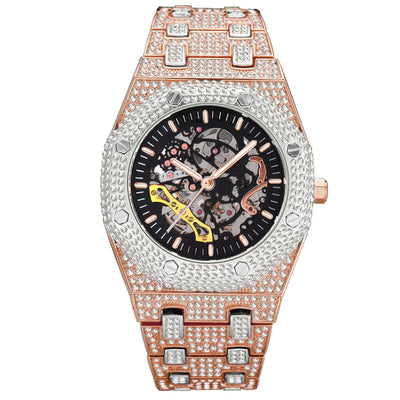 Reloj de Hombre Acero Inoxidable Resistente al Agua con Esfera Luminosa - Image 14