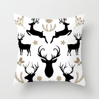 Funda de Almohada Navideña Árbol Abrazador de Poliéster Leisure - Image 6