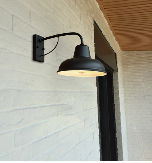 Lámpara de Pared Exterior Estilo Retro con LED - Image 2
