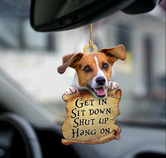 Adorno Colgante Perro Ángel Durmiendo - Decoración Acrílica para Auto, Hogar y Puertas - Image 16