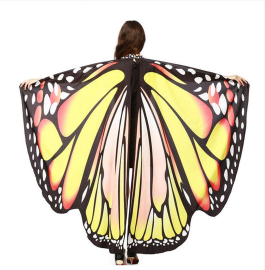 Alas de Mariposa Arcoíris para Danza del Vientre