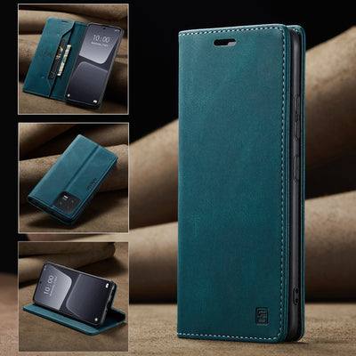 Funda de Cuero Vintage para Celular con Diseño Ejecutivo - Image 4