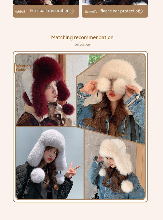 Gorro Térmico Grueso y Esponjoso para Esquí - Image 13