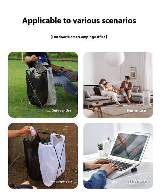 Soporte Plegable para Bolsas de Basura de Camping - Image 11