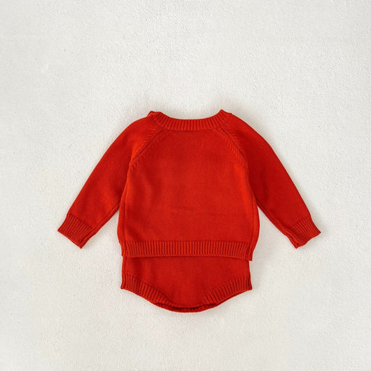 Gorro Ha Yi para Bebé Niña Rojo con Bordado de Amor - Image 19