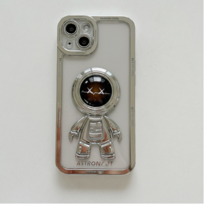 Funda Astronauta 3D con Galvanizado Espejo para Celular - Image 5