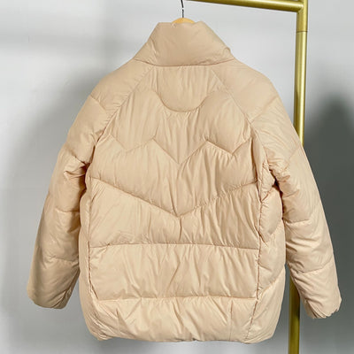 Chaqueta Acolchada Ligera Mujer Cuello Alto Raglan - Image 11