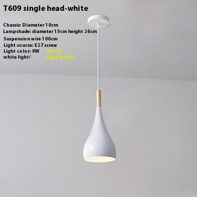 Lámpara de Techo Nórdica de Tres Brazos para Comedor - Diseño Minimalista Moderno - Image 13