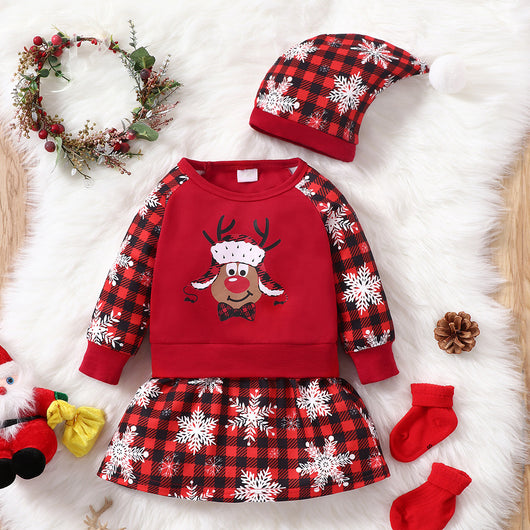 Body Bebé Algodón Manga Larga con Diseño Navideño Patchwork - Image 40