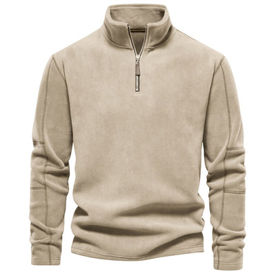 Sudadera Deportiva para Hombre con Cuello Alto y Cierre de Medio Zip - Image 15