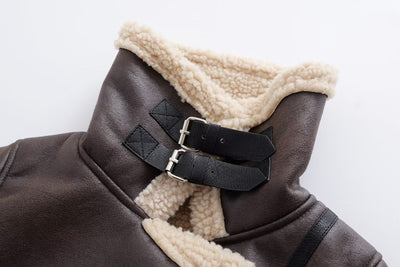Chaqueta Cropped Estilo Biker para Mujer - Image 16