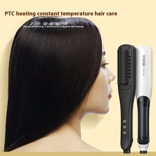 Peine Alisador de Vapor Golden Rice - Hidratación Profunda y Anti-Frizz - Image 3