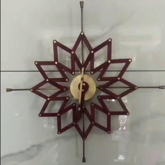 Reloj de Pared Dinámico con Diseño Irregular Moderno - Image 2