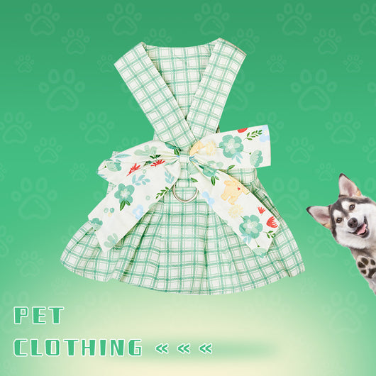 Vestido Arnés para Perro Pequeño Verano con Correa - Ropa Chihuahua y Mascotas - Image 8