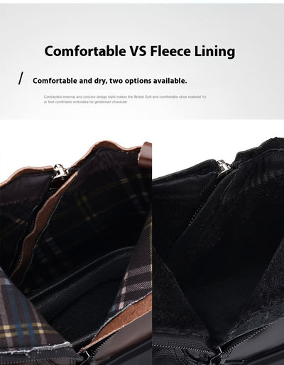 Botas de Trabajo Estilo Británico Antideslizantes Transpirables para Hombre - Image 31