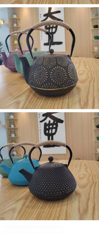 Estufa Japonesa de Colores para Tetera de Hierro - Image 32