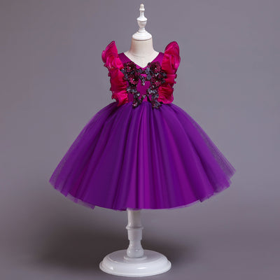 Vestido de Princesa Coreano Esponjoso para Niñas - Disfraz de Boda - Image 5