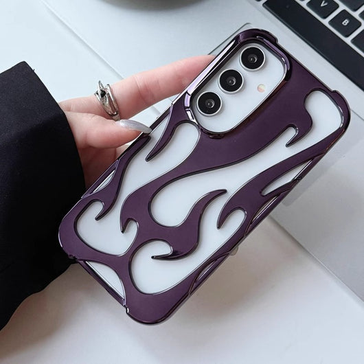 Funda Protectora S24 con Patrón Flame Hueco y Disipación de Calor - Image 6