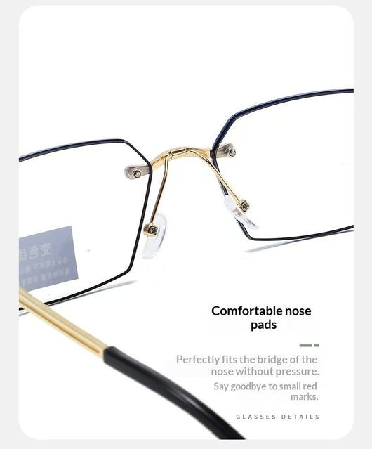 Gafas Bifocales para Hombre con Lentes Fotocromáticas sin Marco - Image 7