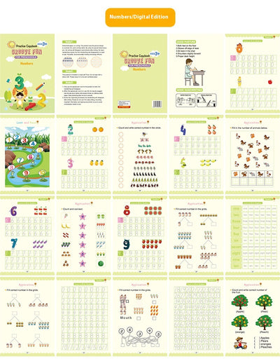 Cuaderno Groove Magic - Versión Completa en Inglés para Entrenamiento de Escritura Infantil - Image 15