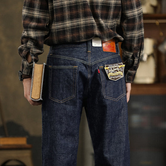 Jeans Hombre Red Edge Clásicos Cómodos Corte Relajado - Image 4